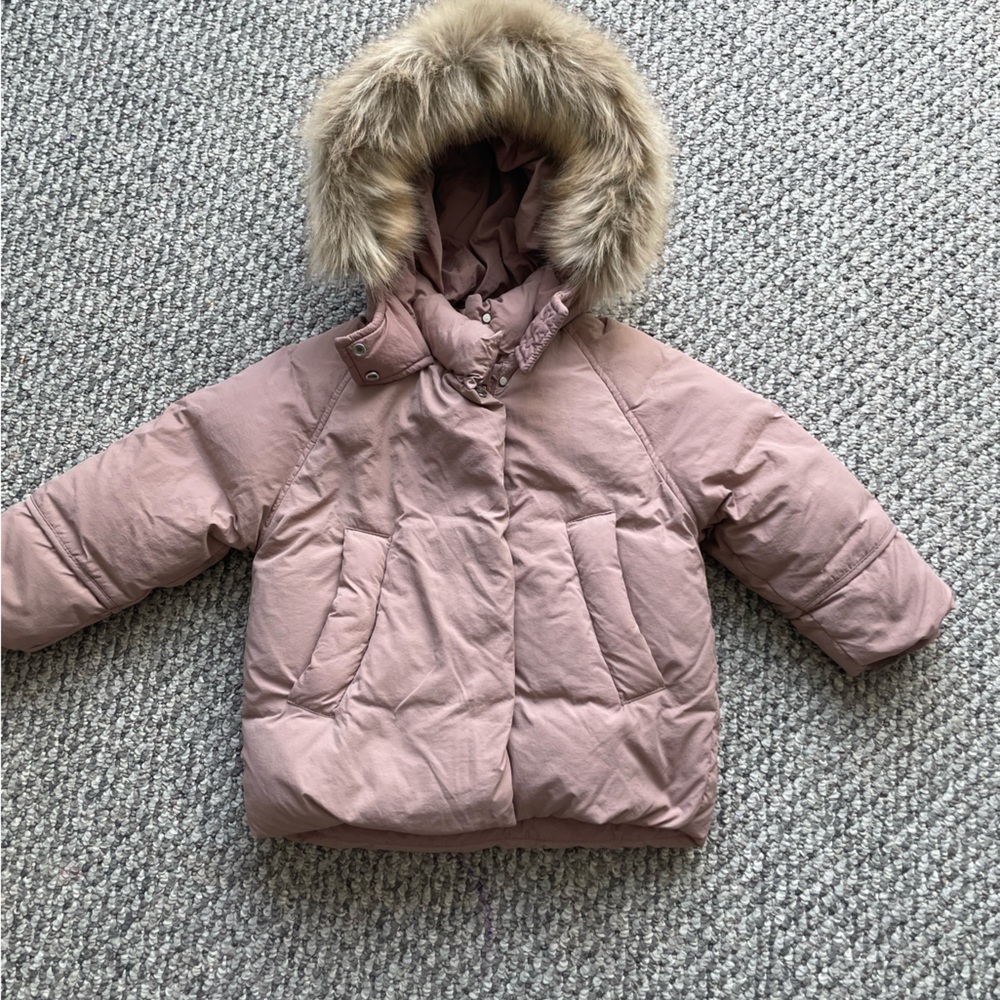 Zara girls winter jacket